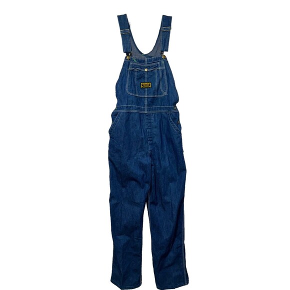 Washington Dee Gee Men’s Vintage Denim Overalls size 38/34 Made in USA Workwear